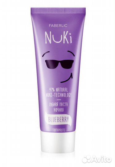 Зубная паста nuki от Faberlic