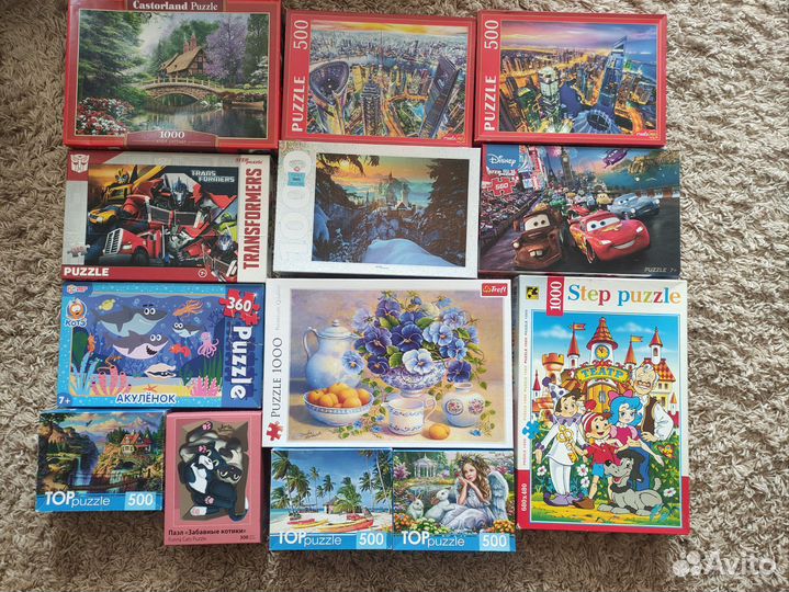 Пазлы. Обмен