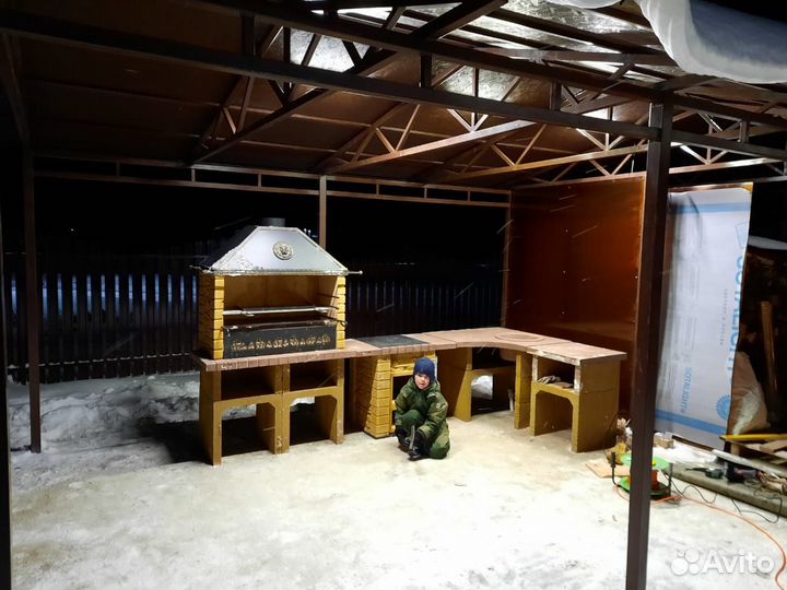 Печь барбекю (мангал) «Царь». Сборка за 20 минут