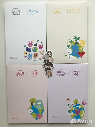 Стикеры от Stray Kids, twice, itzy, Xdinary Heroes