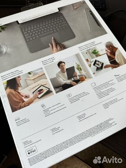 Клавиатура Logotech Combo Touch для iPad 12.9