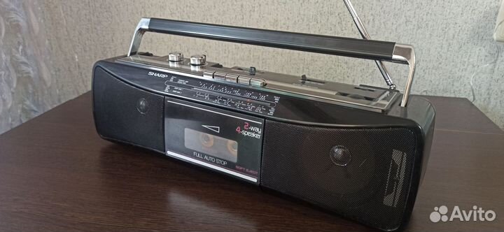 Sharp QT 249 Z (BK) кассетная магнитолла