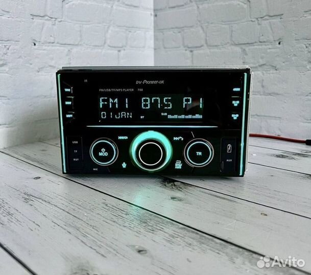 Магнитола 2 din pioneer с блютуз