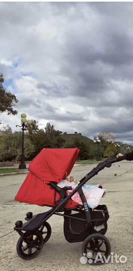 Коляска для двойни
