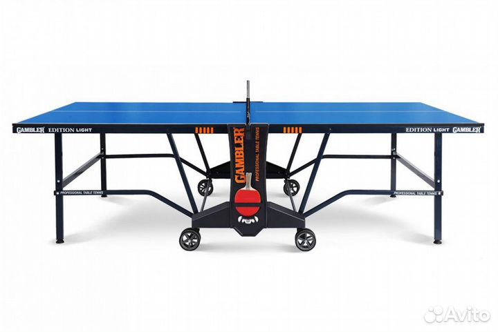 Теннисный стол gambler Edition light Indoor blue