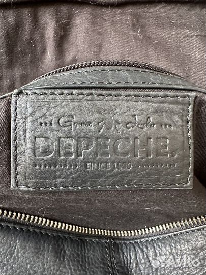 Сумка кожаная Depeche
