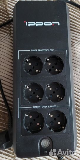 Ибп Ippon Back Verso 600