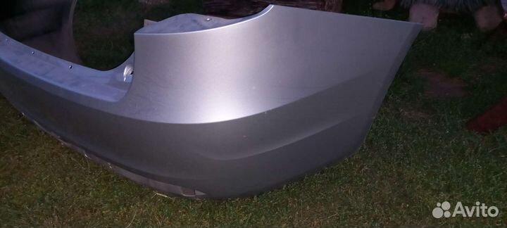 Задний бампер на весту