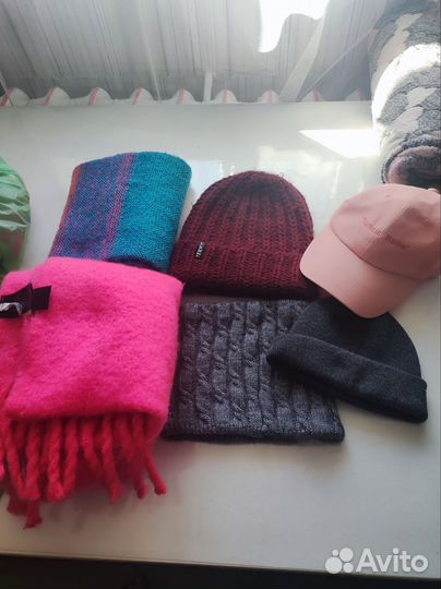 Шапки, шарфы, снуд