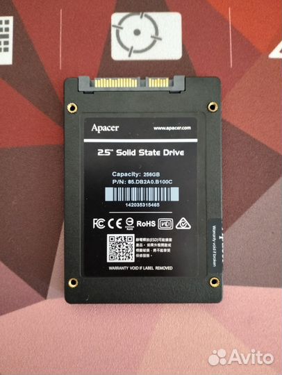 SSD SATA диск 256G