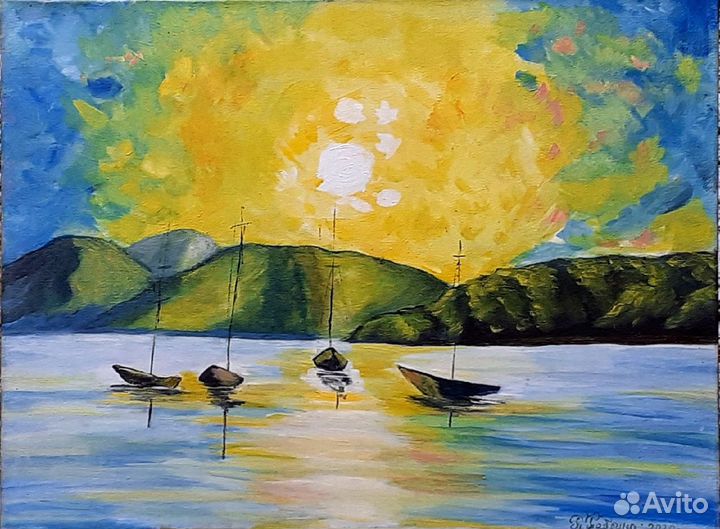 Картины маслом (холст на подрамнике)