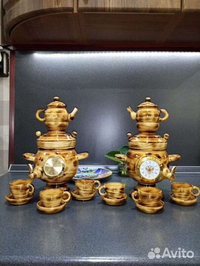 Деревянный самовар