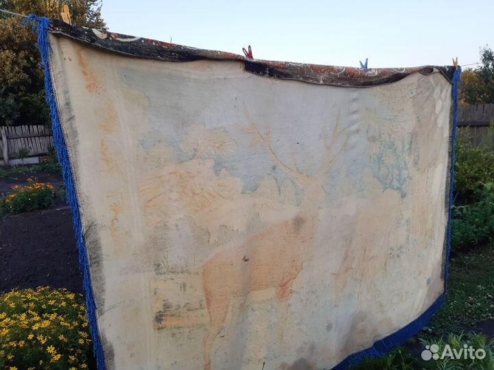 Плюшевый ковер СССР