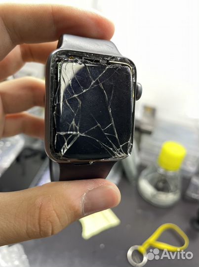Замена стекла дисплея apple watch