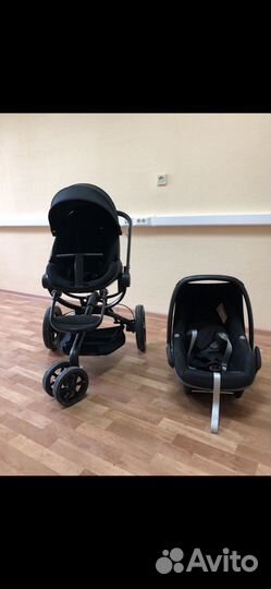 Коляска Quinny moodd + автокресло maxi cosi pebble