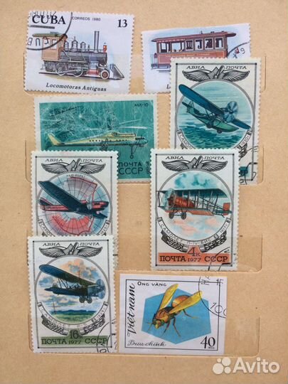 Марки СССР и зарубежье