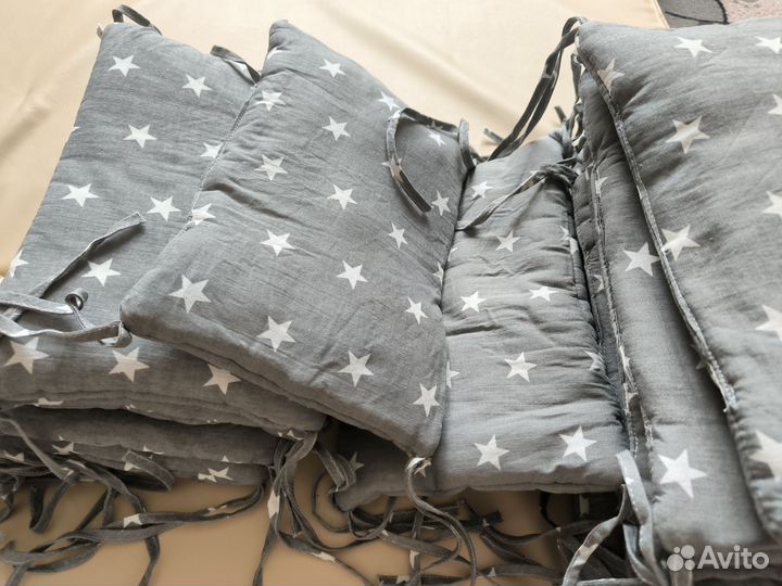 Бортики в детскую кроватку