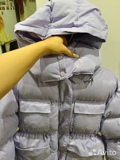 Пуховик зимний женский 46