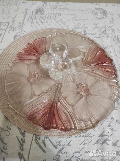 Тортница на ножке Walther Glas