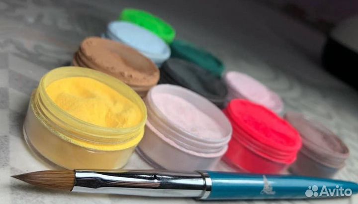 Акрил цветной новый, для лепки