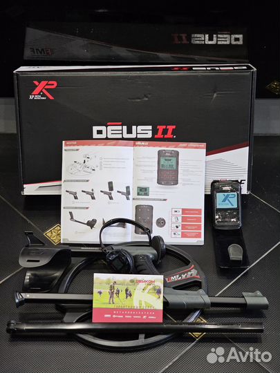 Металлоискатель XP deus 2, Катушка FMF 34х28, Блок