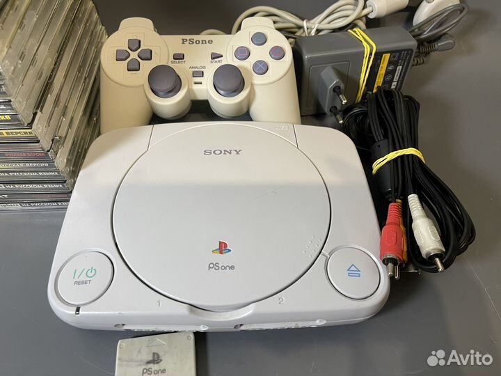 Playstation 1 PS One + 15 игр