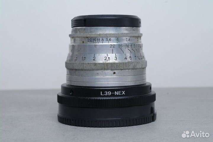 Объектив Юпитер 8 50mm f/2 + переходник Sony