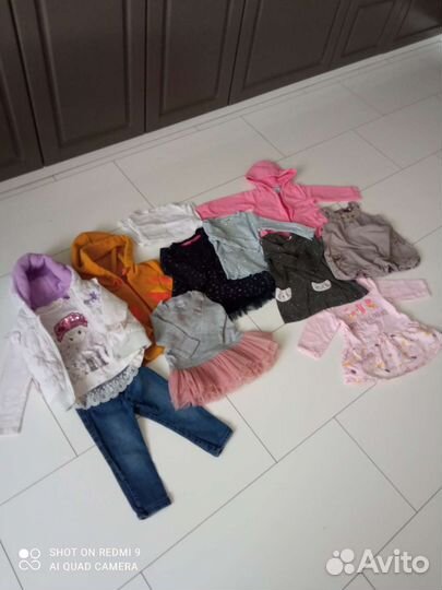 Детские вещи пакетом 74 80