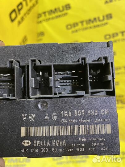 Блок комфорта Skoda Octavia A5