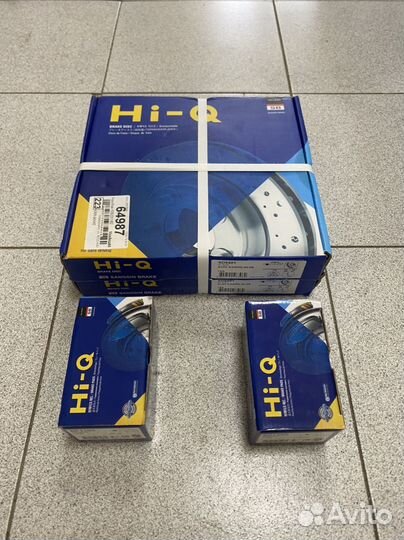 Тормозные колодки, диски Hi-Q