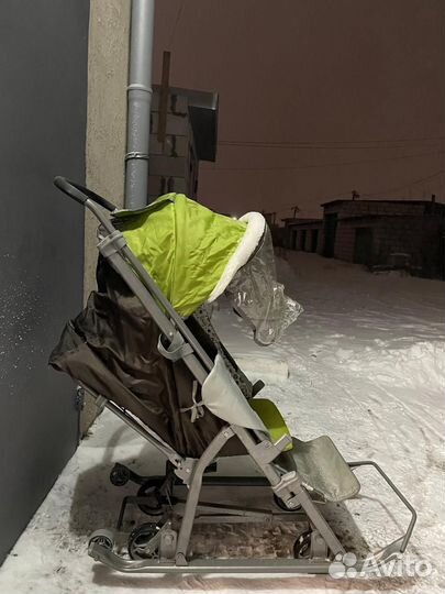 Коляска санки