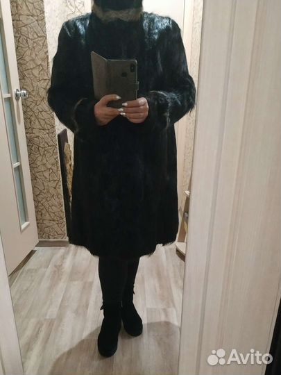 Шуба из нутрии 50 52
