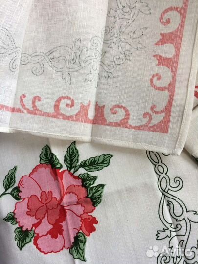 Льняные салфетки СССР 6шт