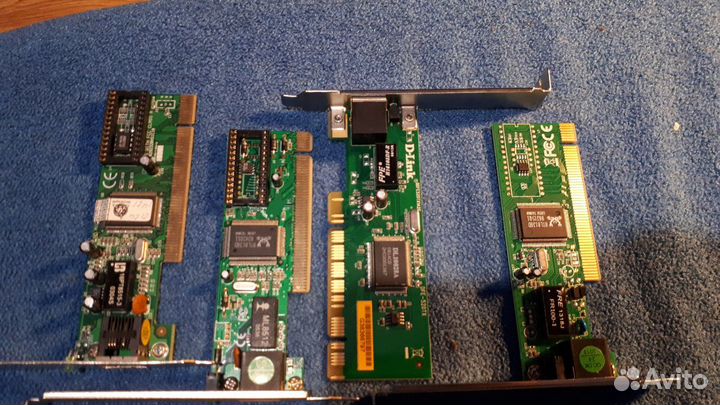 Процессоры, сет.карты PCI, модем PCI, оперативка