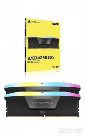 Corsair vengeance RGB ddr5 6400 32 гб