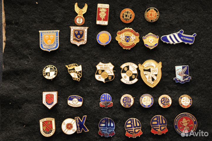 Значки футбол старая Англия 1 Лига и другие Лиги