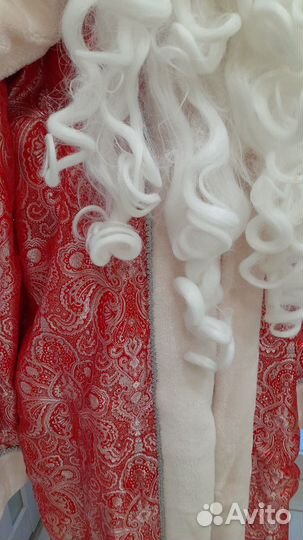 Костюм деда мороза взрослый