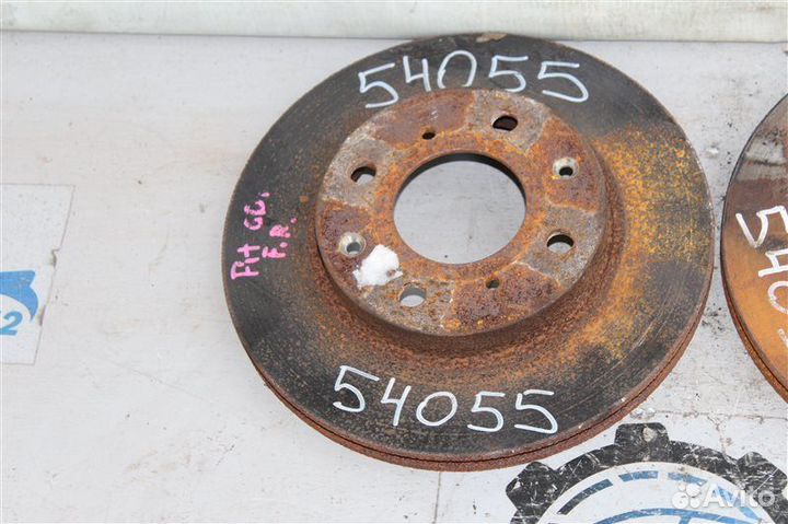 Диск тормозной передний Honda Fit GD1 L13A