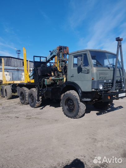 КамАЗ 43101 с КМУ, 1991