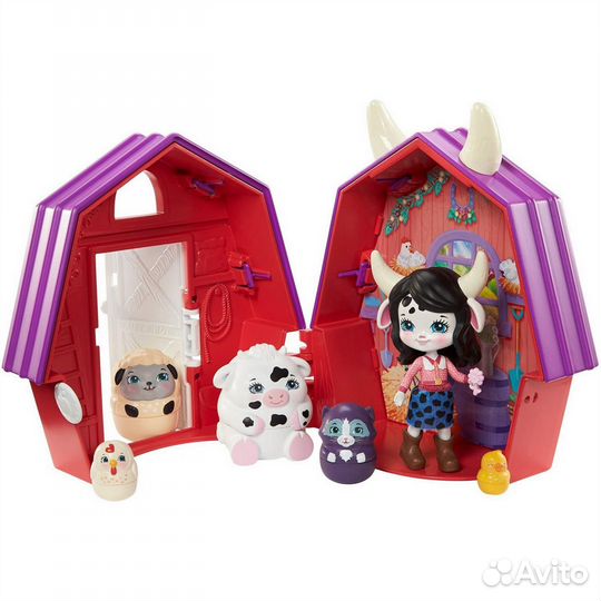 Игровой набор Enchantimals Домик Коровы