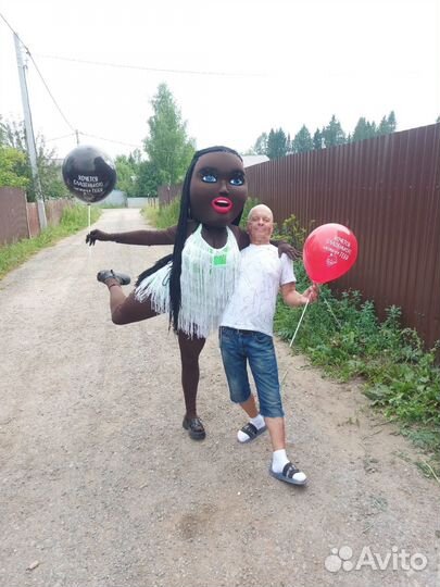 Мулатка ростовая кукла