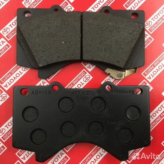 Колодки пер.toyota land cruiser 200