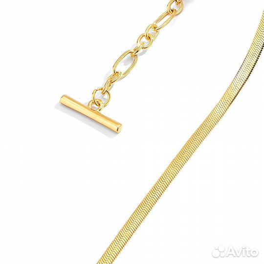 Многослойное колье С барочным жемчугом