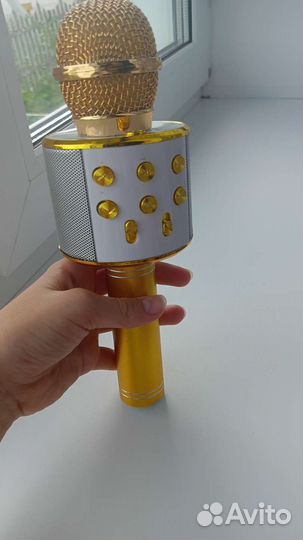 Караоке микрофон детский