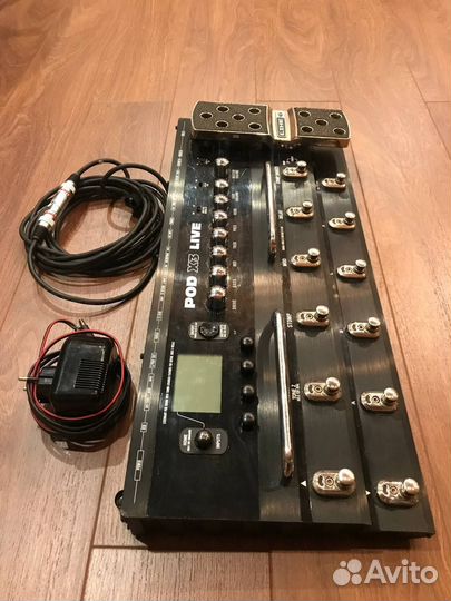 Гитарный процессор line 6 pod x3 live