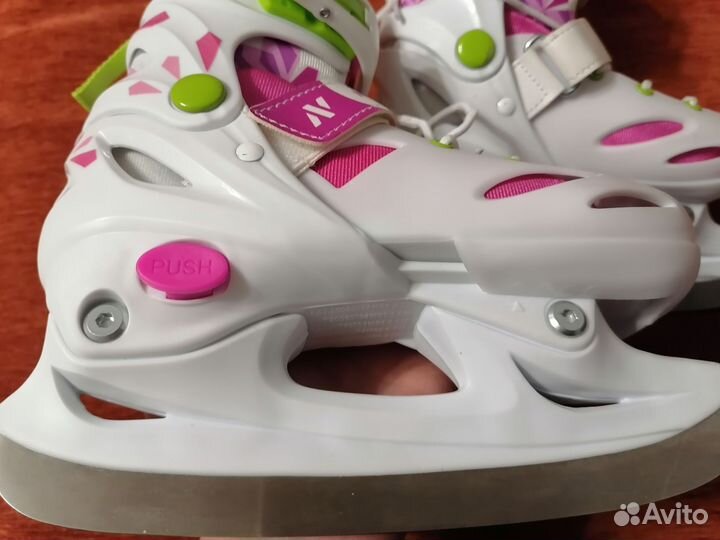 Коньки детские раздвижные 30 33 р-р