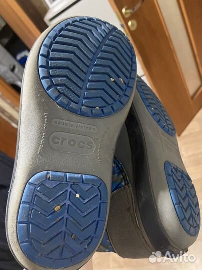 Crocs утепленные сапоги