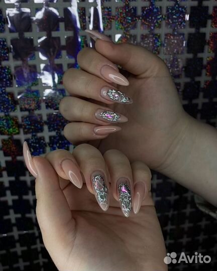 Наращивание ногтей crazy nails