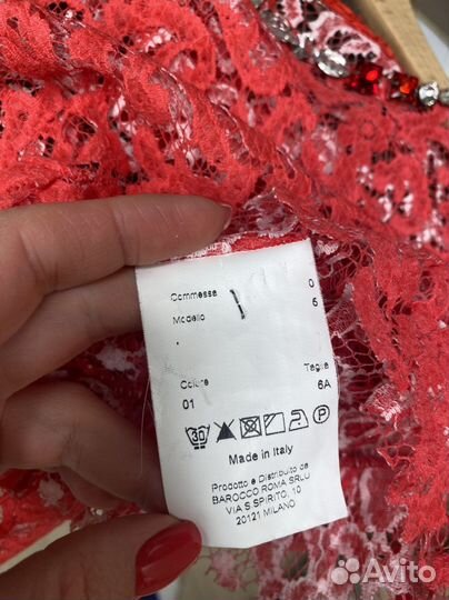 Нарядная блузка кружево Roccobarocco