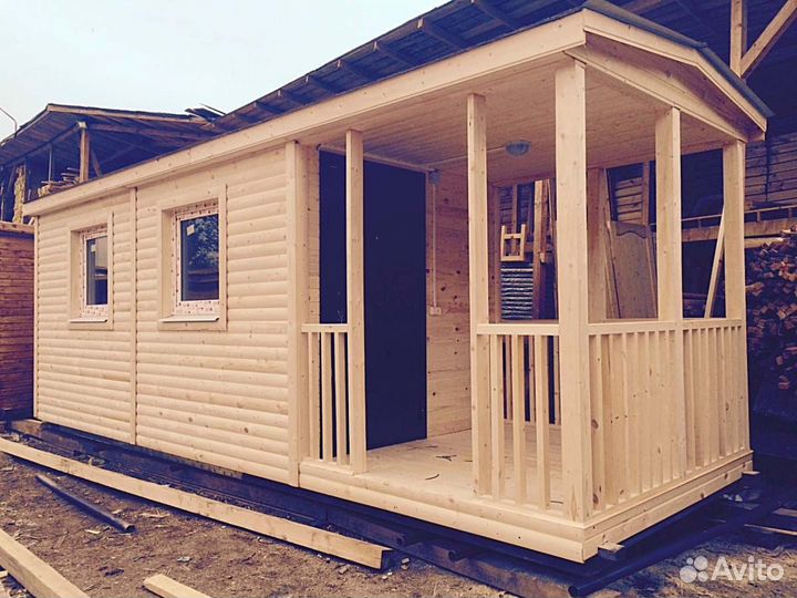 Дачный домик утепленный 6*6м